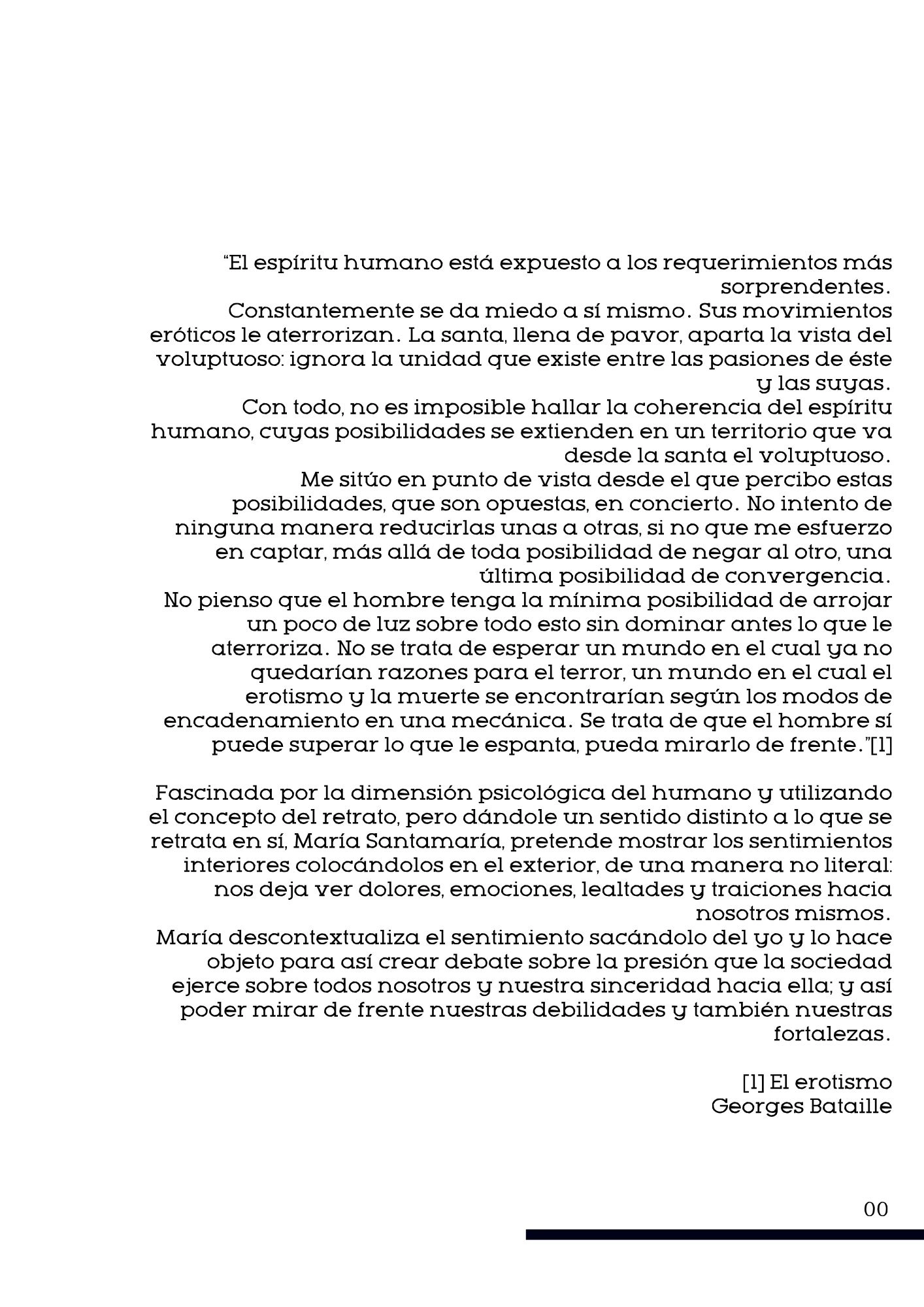Escultura de encaje y resina